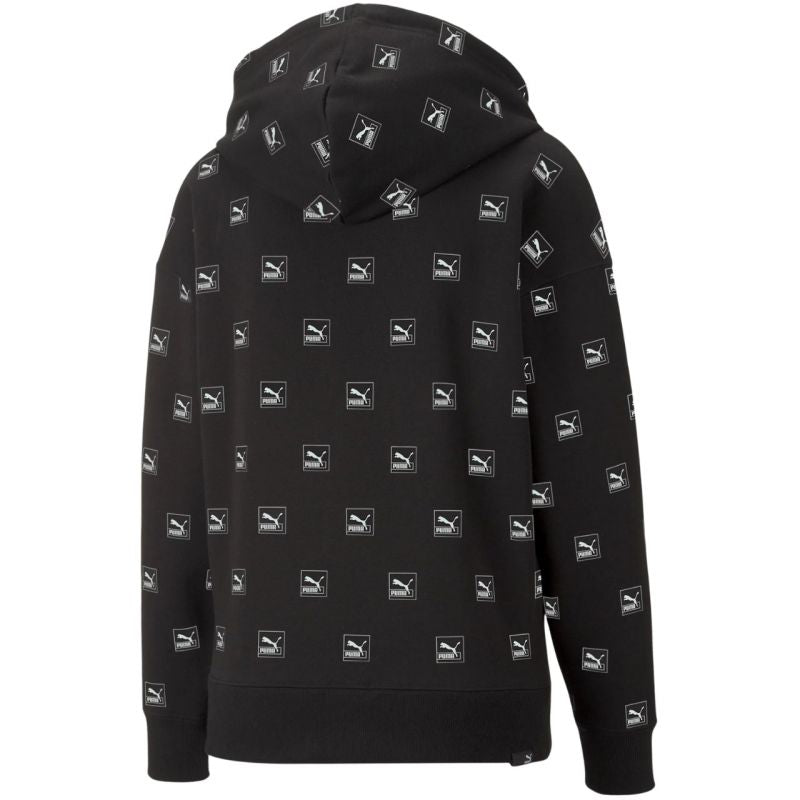 Puma Sweatshirt Puma Brand Love AOP Hoodie FL W 535706 01 Pulóver - Sportmania.hu