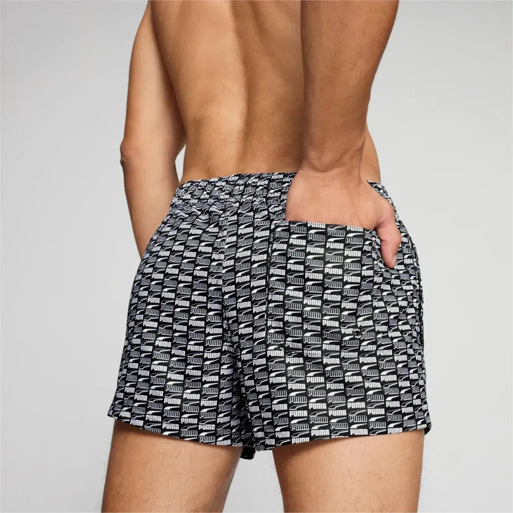 PUMA SWIM MEN LOGO PRINT fürdő férfi nadrág