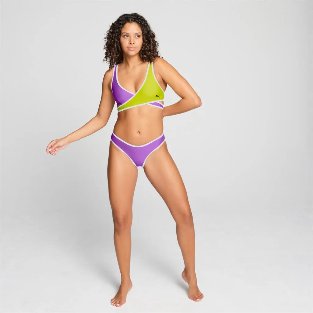 Puma SWIM WOMEN CONTOUR PLUNGE TOP 1P Fürdőruha - Sportmania.hu