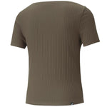 Puma T-shirt Puma Her Ribbed Slim Tee Grape Leaf W 531917 44 Póló - Sportmania.hu