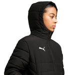 Puma Team Additions Padded Hooded Kids Jacket Black gyerek 65973803