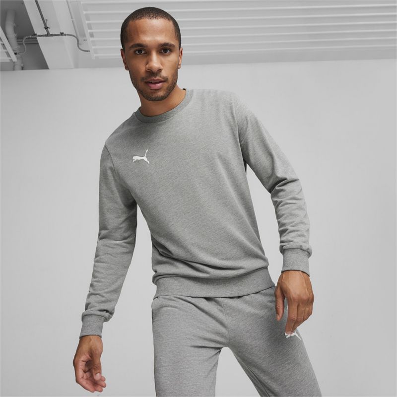 Puma Team Goal Casuals Crew Neck Sweat M 658592 33 Ruházat