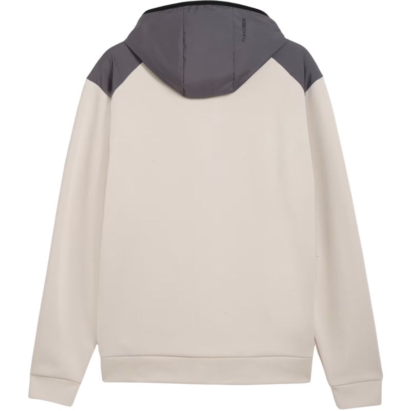 Puma Tech Material Mix Full-Zip Hoodie 694490 férfi kapucnis pulóver, bézs