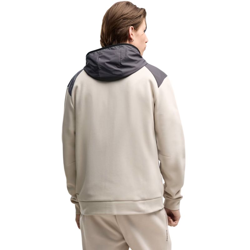 Puma Tech Material Mix Full-Zip Hoodie 694490 férfi kapucnis pulóver, bézs