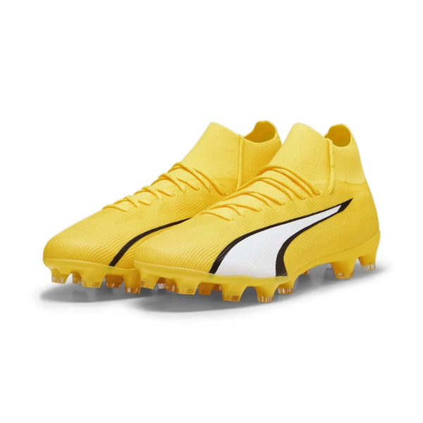 Puma ULTRA PRO FG/AG Yellow Blaze- White- Focicipő - Sportmania.hu