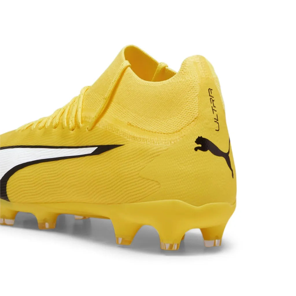 Puma ULTRA PRO FG/AG Yellow Blaze- White- Focicipő - Sportmania.hu