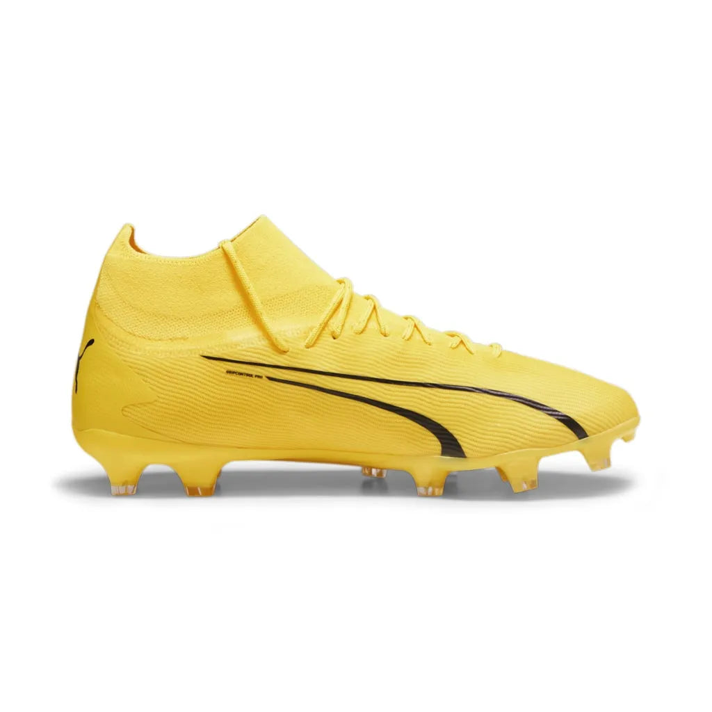Puma ULTRA PRO FG/AG Yellow Blaze- White- Focicipő - Sportmania.hu