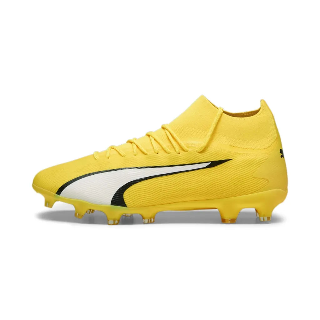 Puma ULTRA PRO FG/AG Yellow Blaze- White- Focicipő - Sportmania.hu