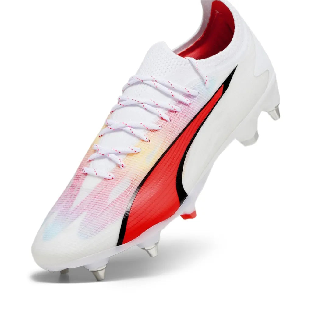 Puma ULTRA ULTIMATE MxSG White- Blac Focicipő - Sportmania.hu