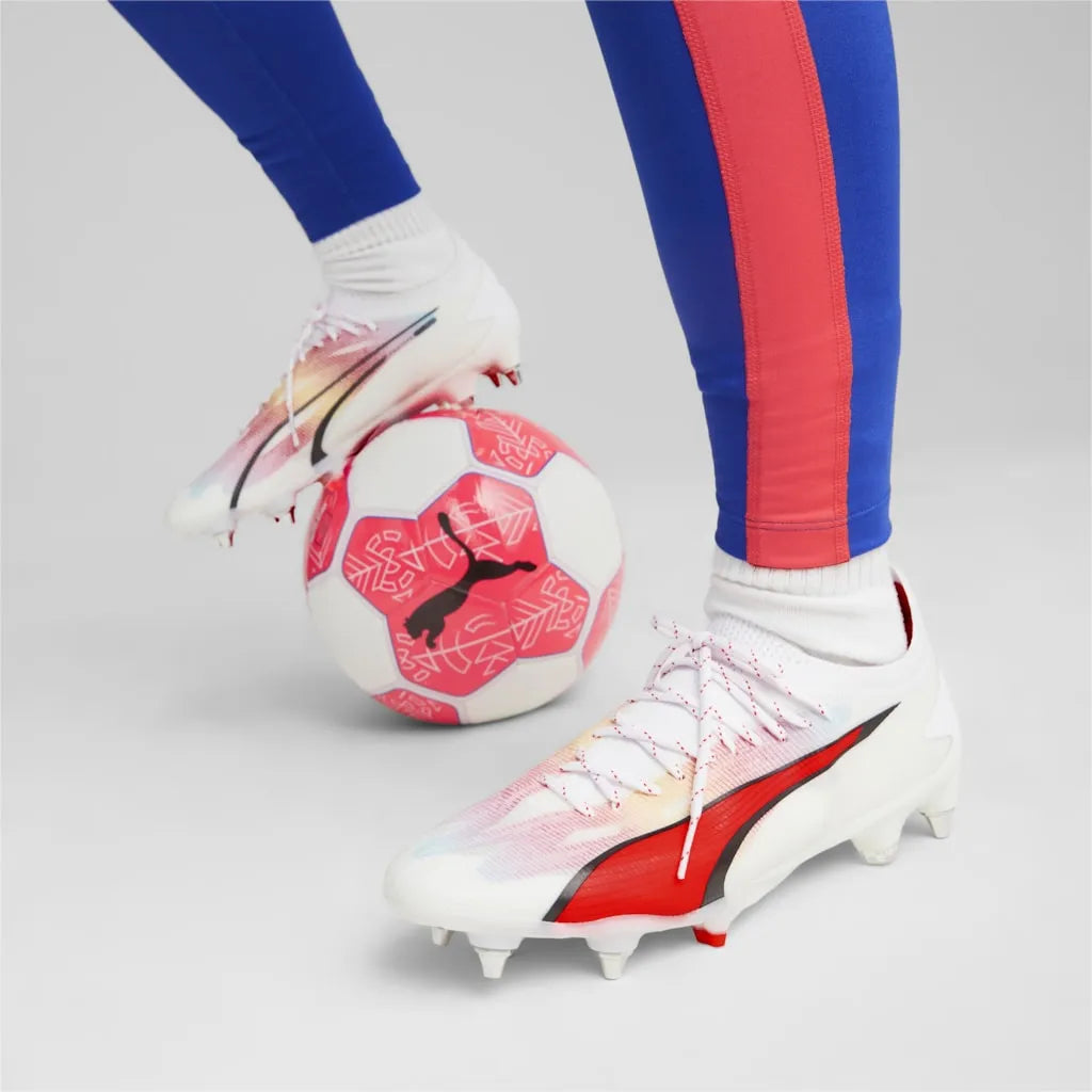 Puma ULTRA ULTIMATE MxSG White- Blac Focicipő - Sportmania.hu