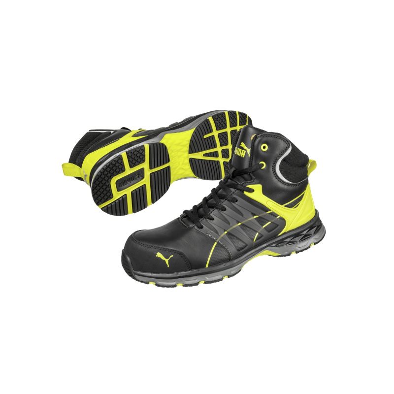 Puma Velocity 2.0 Yellow Mid M MLI-S12B1 black Cipő - Sportmania.hu