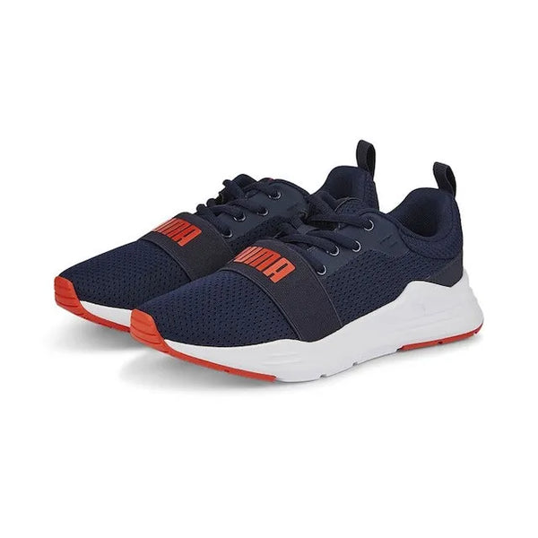 Puma Wired Run Jr Peacoat- Red Utcai cipő - Sportmania.hu