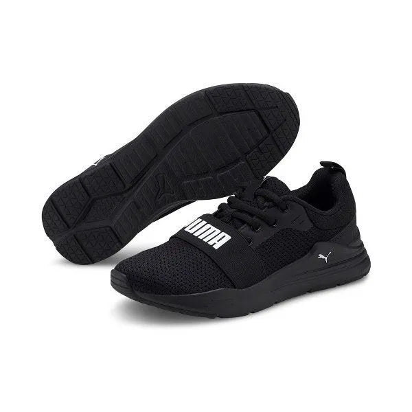 Puma Wired Run Jr Black- White Utcai cipő - Sportmania.hu