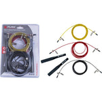 Pure 2 Improve 3-IN-1 WEIGHTED SKIPPING ROPE, REPLACEABLE LINES, PURE 2 IMPROWE fekete edzőfelszerelés