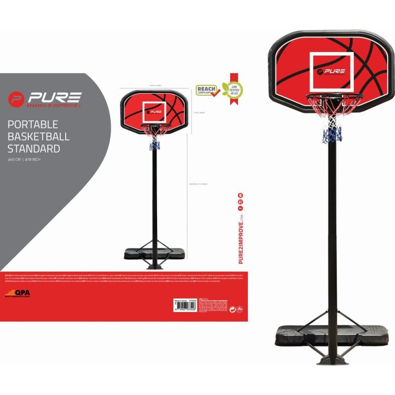 Pure 2 Improve ADJUSTABLE BASKETBALL SET 1.90-3.04M készlet