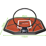 Pure 2 Improve BASKETBALL BACKBOARD RIM 45CM fekete tábla