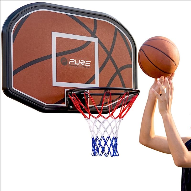 Pure 2 Improve BASKETBALL BACKBOARD RIM 45CM fekete tábla
