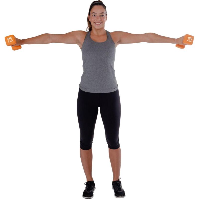 Pure 2 Improve NEOPRENE DUMBBELL SET 2x4KG edzőfelszerelés