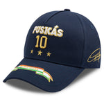 Puskas.com Puskás baseball sapka, sötétkék