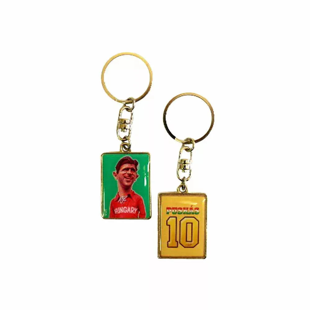 Puskas.com Puskás karikatúra Kulcstartó - Sportmania.hu