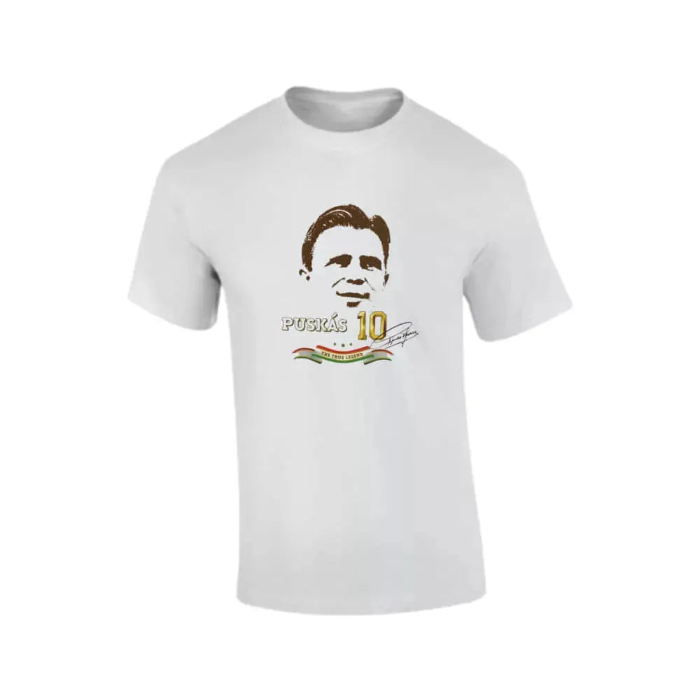 Puskas.com Puskás póló fehér gyerek Póló