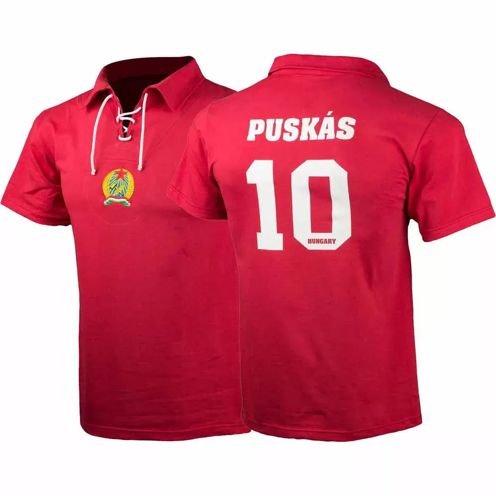 Puskás retro mez piros - Sportmania.hu