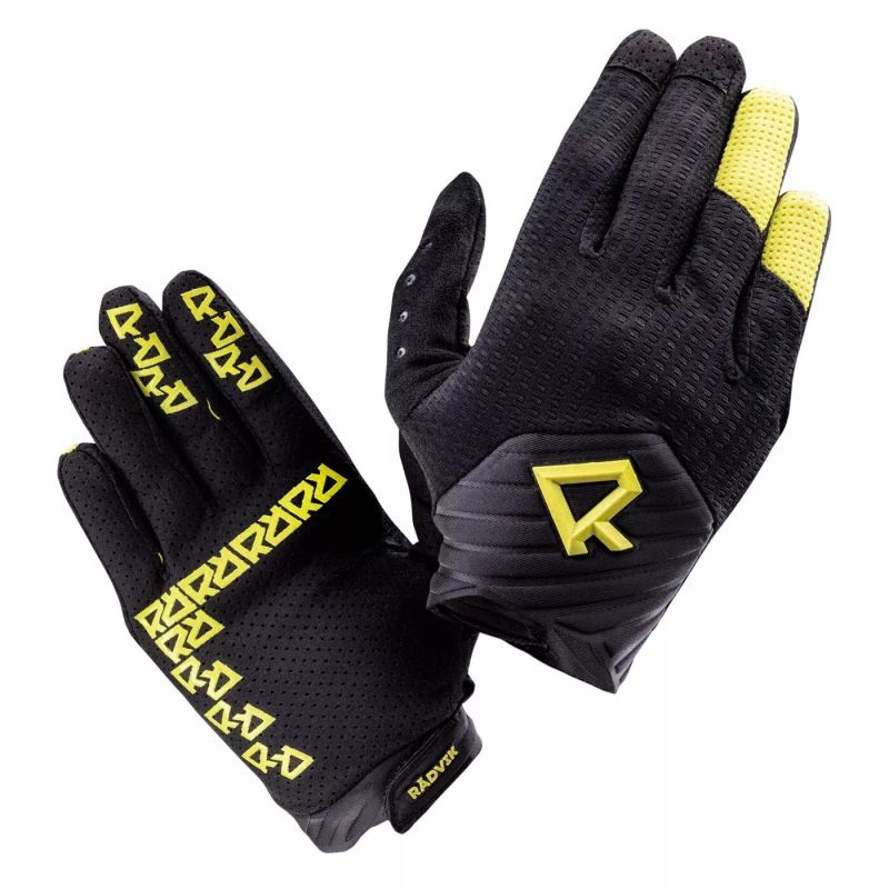 Radvik Cutfull Gts Cycling Gloves fekete Kerékpáros kesztyű