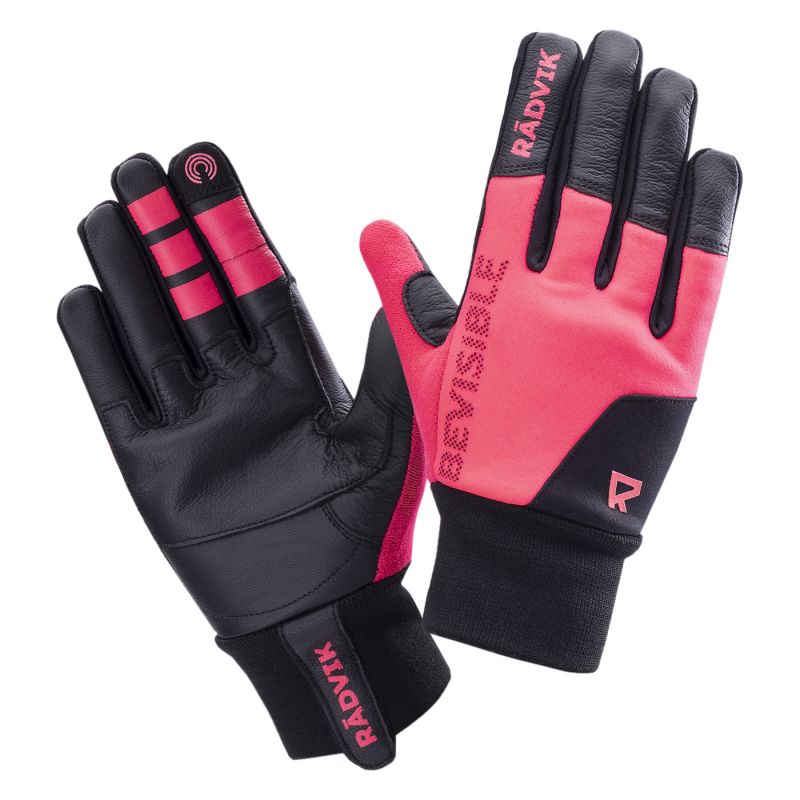 Radvik Frost BV W cycling gloves fekete Kerékpáros kesztyű