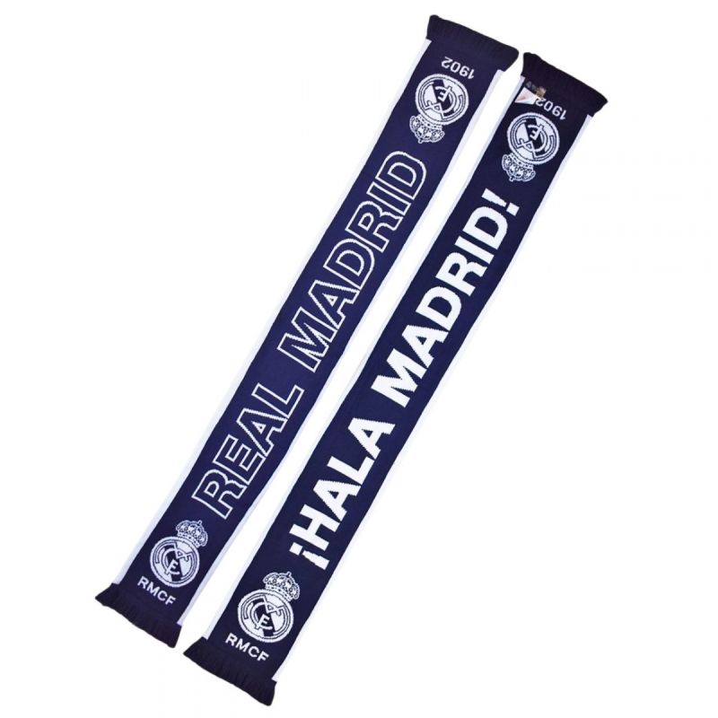 Real Madrid double-sided fan scarf granatowy sál RM4BUFD3C