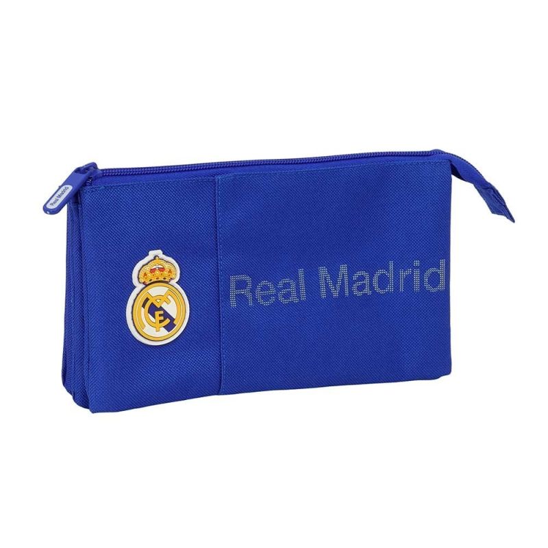 Real Madrid triple pencil case ceruzatartó