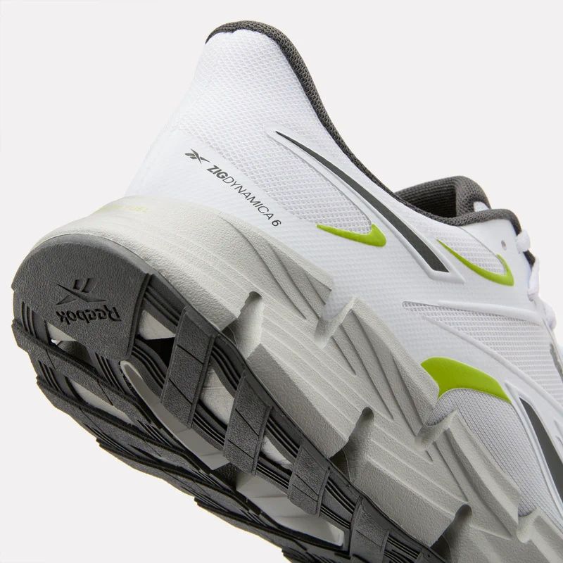 Reebok ZIG DYNAMICA 6 WHITE/ sneakers ( ) szürke utcai cipő