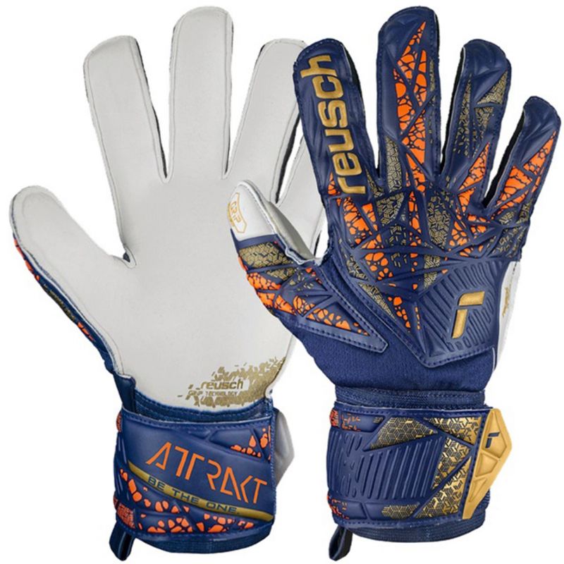 Reusch Attrakt Grip goalkeeper gloves 5470815 4410 Kesztyű - Sportmania.hu