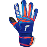 Reusch Attrakt Infinity Evolution NC Junior Goalkeeper Gloves Blue-Black fekete kapuskesztyű, gyerek 56727254127