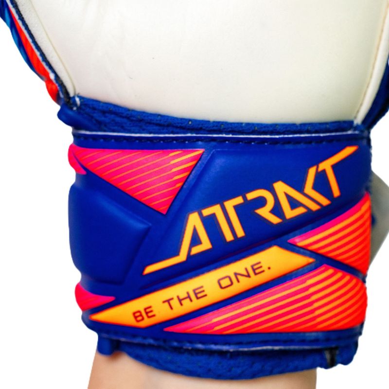 Reusch Attrakt Solid Junior goalkeeper gloves blue kék kapuskesztyű, gyerek 56725154126