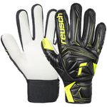 Reusch Attrakt Starter Solid Finger Support Junior Gloves 56 72 511 fekete gyerek kapuskesztyű