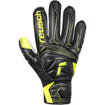 Reusch Attrakt Starter Solid Finger Support Junior Gloves 56 72 511 fekete gyerek kapuskesztyű