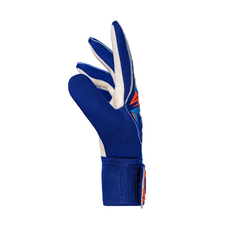 Reusch Attrakt Starter Solid Junior goalkeeper gloves 5672514 kék kapuskesztyű, gyerek