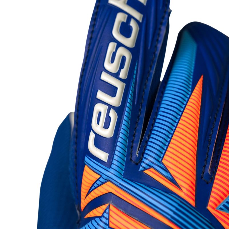 Reusch Attrakt Starter Solid Junior goalkeeper gloves 5672514 kék kapuskesztyű, gyerek