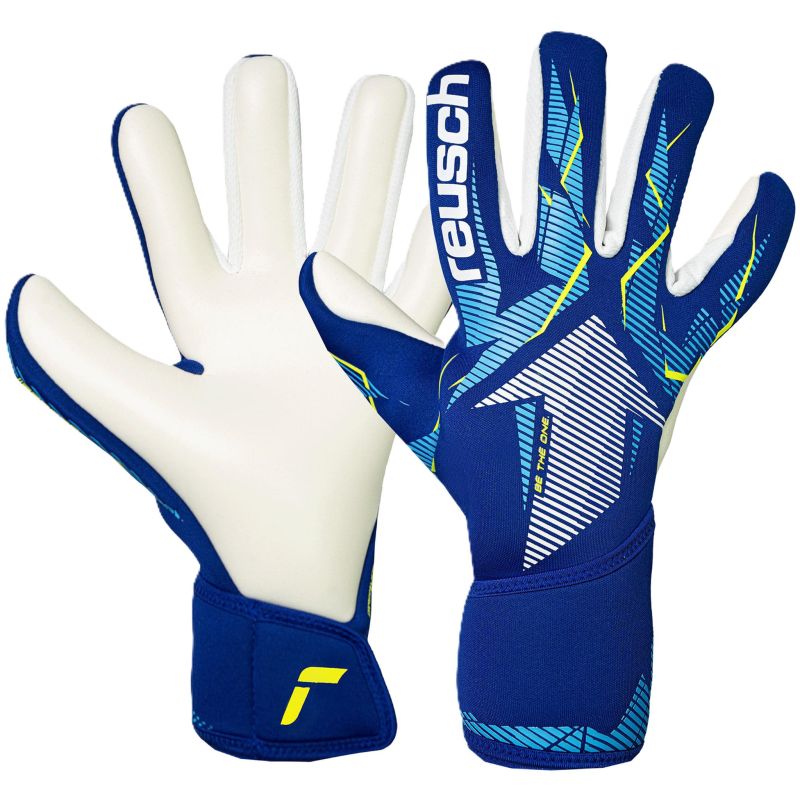 Reusch Fastgrip Advance Goalkeeper Gloves Blue kék kapuskesztyű 56702004994
