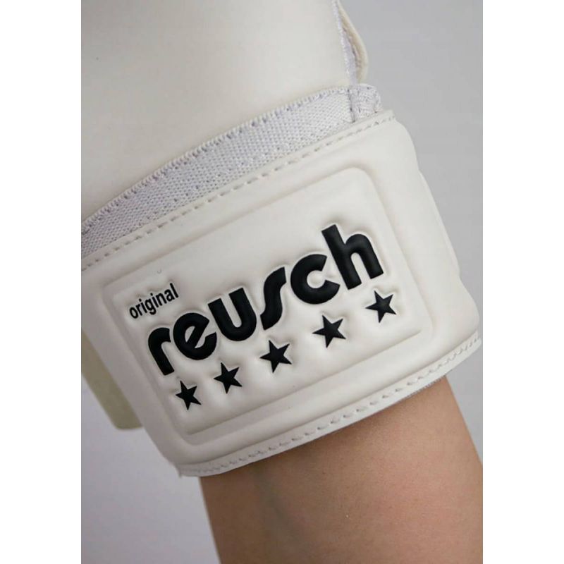 Reusch Legacy Arrow Solid Goalkeeper Gloves gyerek kapuskesztyű, fehér