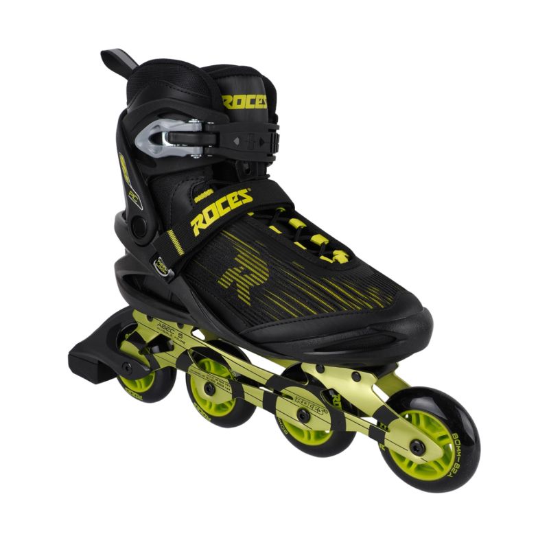 Roces Pic X Rollerblades and Lime 400910 fekete görkorcsolya