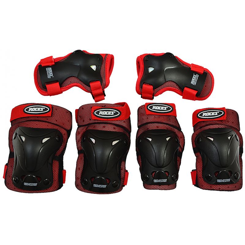 Roces Ventilated JR Protectors 3-PACK Védőfelszerelés, gyerek 30135202