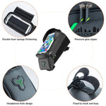 Rockbros 029-1BK bicycle bag for frame with phone cover - fekete