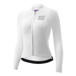 Rockbros 15110012003 ROAD TO SKY women's cycling jersey long sleeve S - fehér női kerékpáros póló