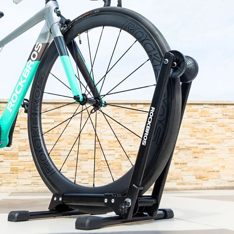 Rockbros 27210001001 Folding Bicycle Stand - fekete