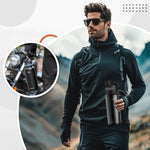 Rockbros 35210029002 thermal bicycle bottle for drinks 650 ml - black 650 ml \ czarny kulacs