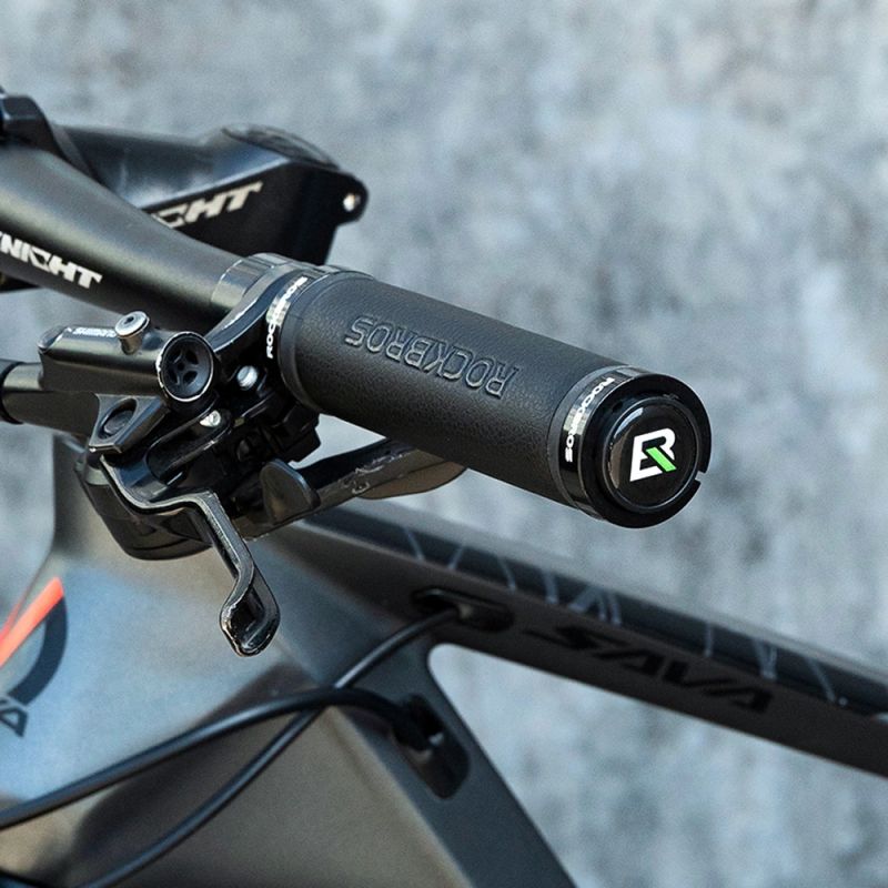 Rockbros 40210003001 microfiber bicycle handlebar grips - fekete