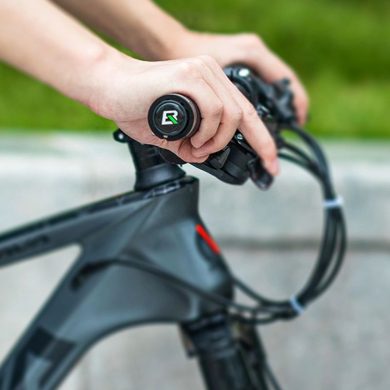 Rockbros 40210003001 microfiber bicycle handlebar grips - fekete