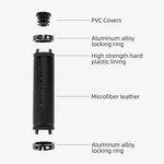 Rockbros 40210003001 microfiber bicycle handlebar grips - fekete