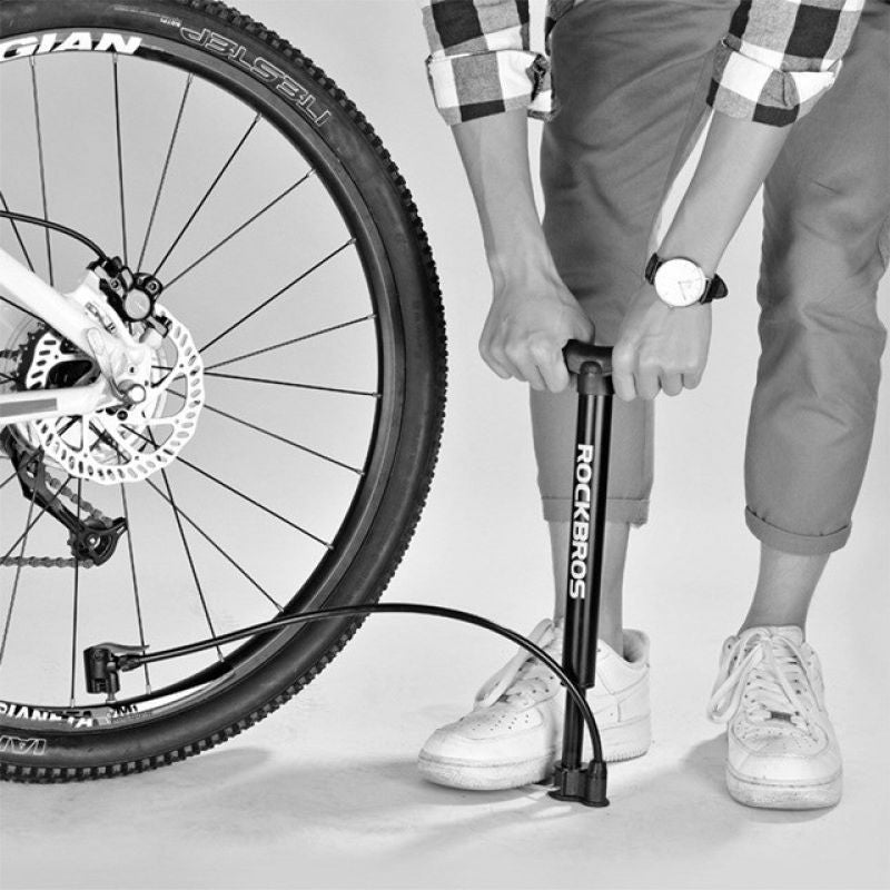 Rockbros A320 Floor Bicycle Pump - fekete pumpa